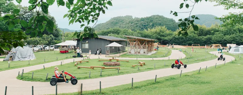 丹波篠山キャンプ場 やまもりサーキット