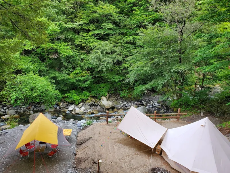 小黒川渓谷キャンプ場