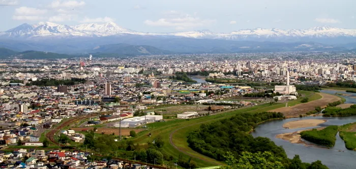嵐山公園 展望台