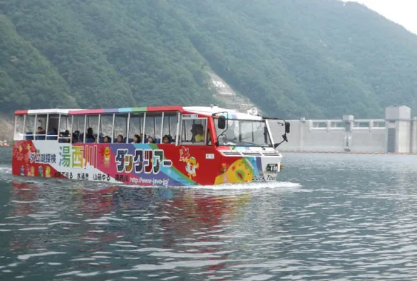 湯西川ダックツアー