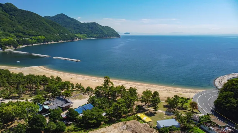 松原海水浴場(瀬戸内海国立公園) 1