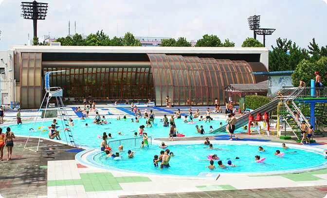 平和島公園プール 2