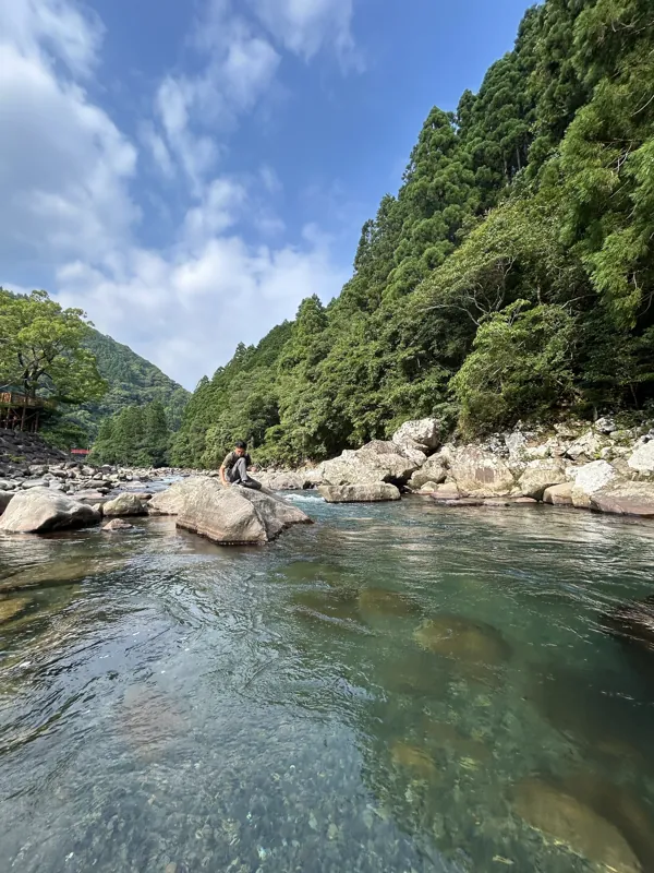 安田川アユおどる清流キャンプ場