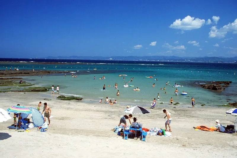 和歌山県白浜町江津良海水浴場 2