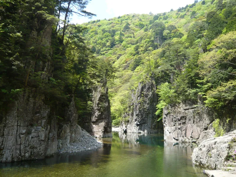 三段峡渡舟（黒淵・猿飛）