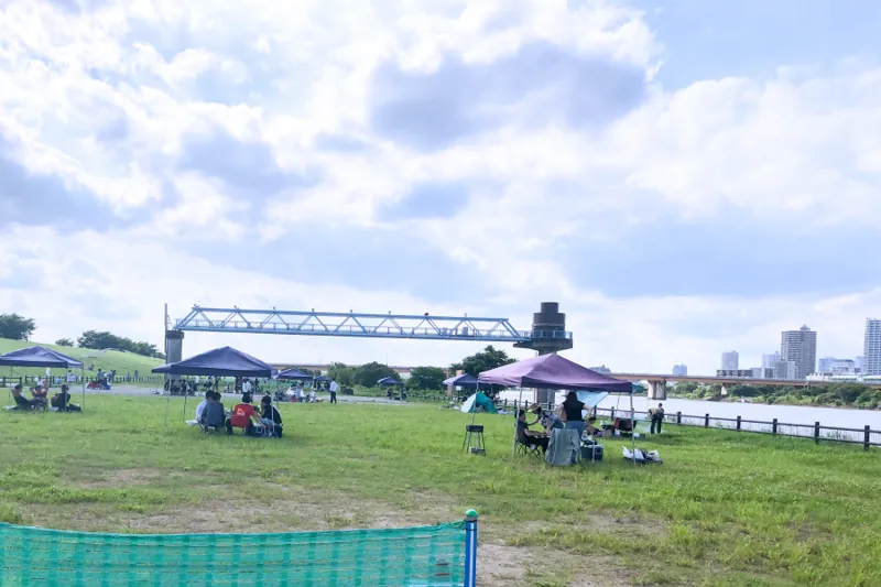 荒川岩淵関緑地バーベキュー場