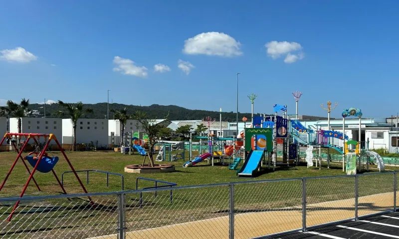 前兼久漁港 緑地広場公園 1