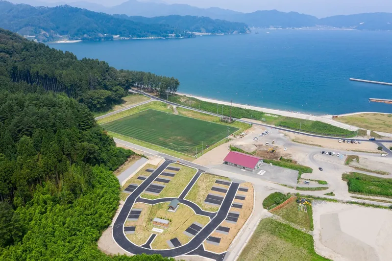 根浜海岸観光施設 根浜シーサイド・キャンプ場 2