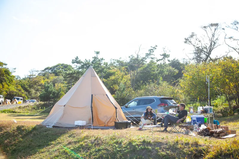 田の上キャンプ場 2