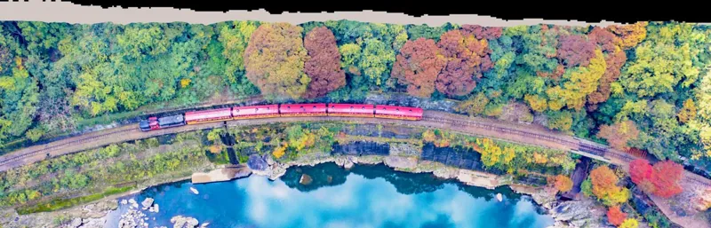 嵯峨野トロッコ列車(トロッコ嵯峨駅) 2