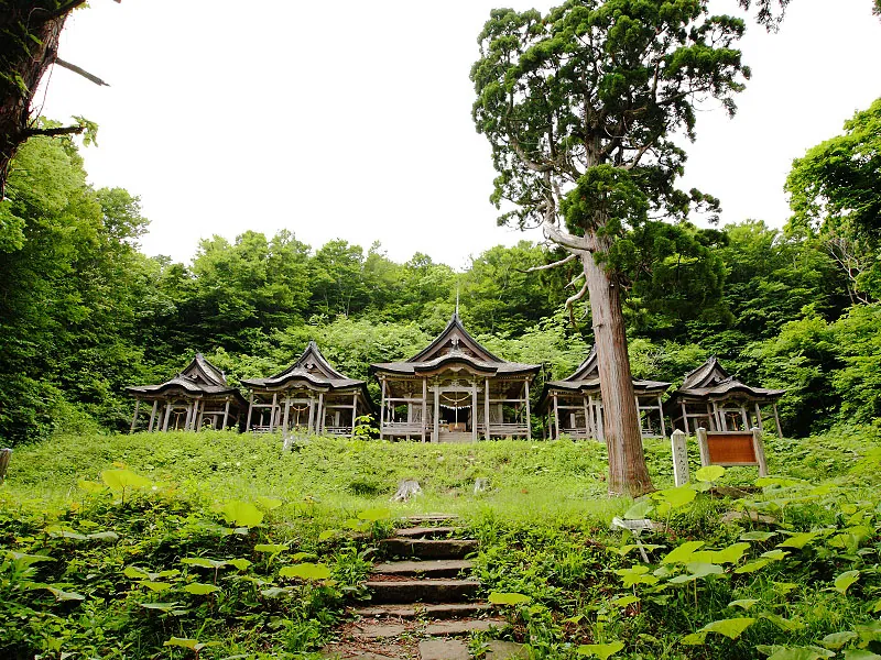 赤神神社 五社堂