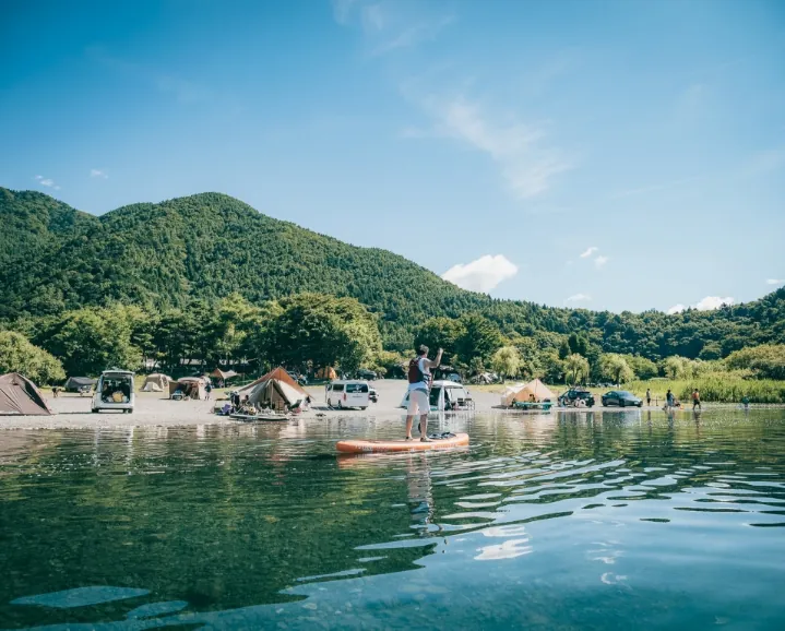 西湖・湖畔キャンプ場 3
