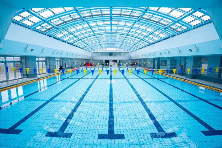 立川市柴崎市民体育館 室内水泳場