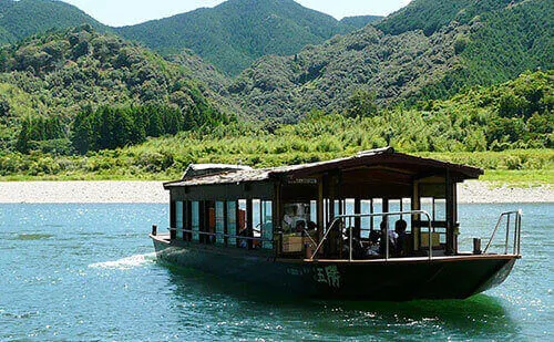屋形船 四万十の碧