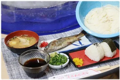 市営唐船峡そうめん流し 3