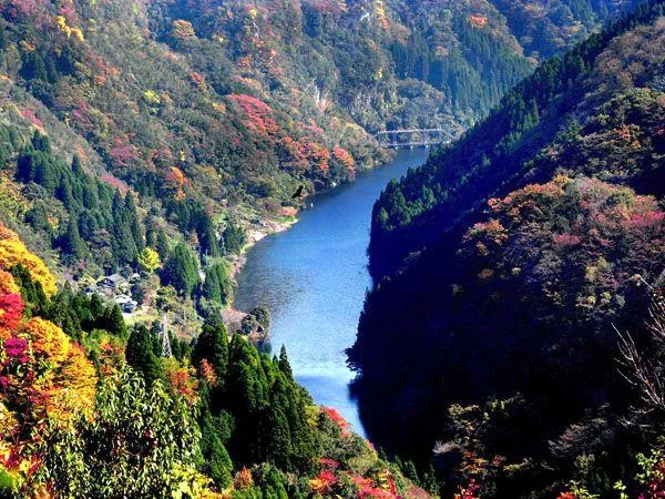蘇陽峡 長崎鼻展望台 1