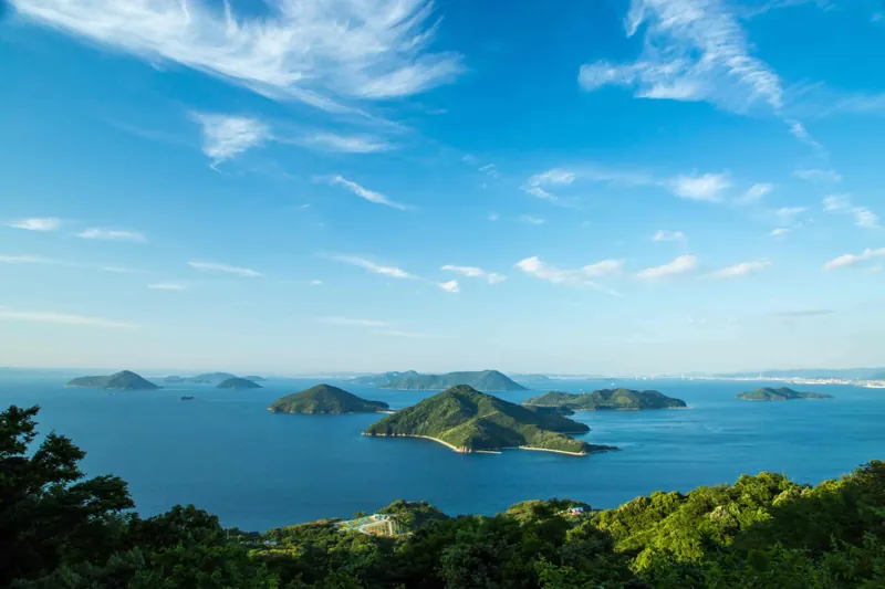 粟島 城山