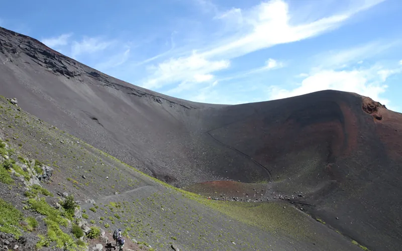 宝永火口(富士山 富士宮口五合目)