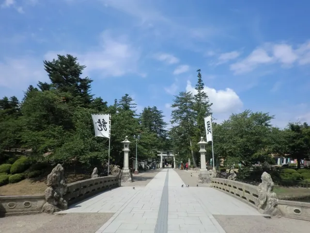 松が岬公園/米沢城址