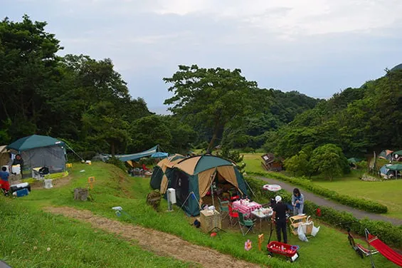 休暇村竹野海岸キャンプ場 2