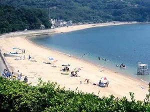 伯方町沖浦ビーチ 1