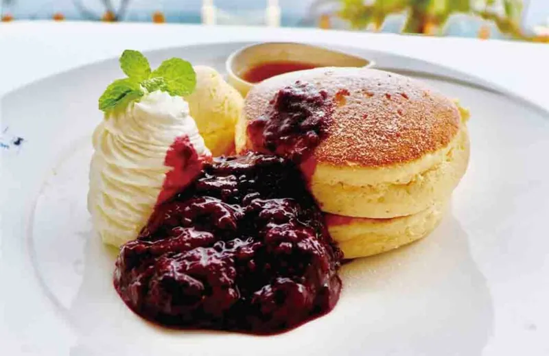 Seaside Cafe Hanon 沖縄 パンケーキ 2