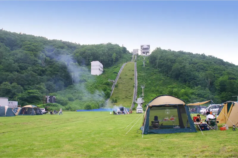 朝里川温泉オートキャンプ場