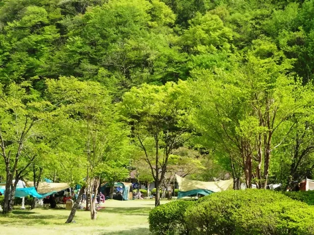 南アルプス井川オートキャンプ場