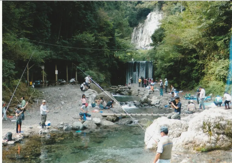 有間渓谷観光つり場 3