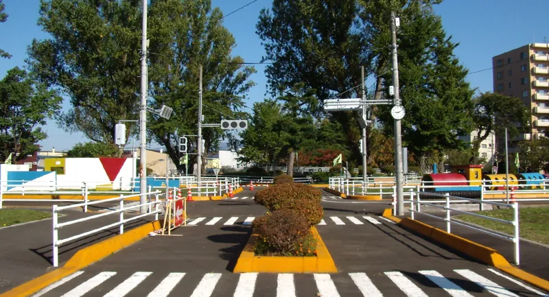 函館市梁川交通公園 2