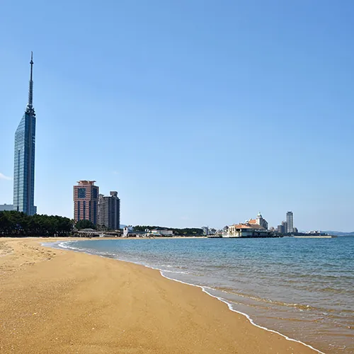 シーサイドももち海浜公園 地行浜地区