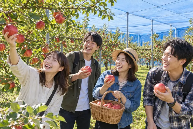 赤来高原観光りんご園 2