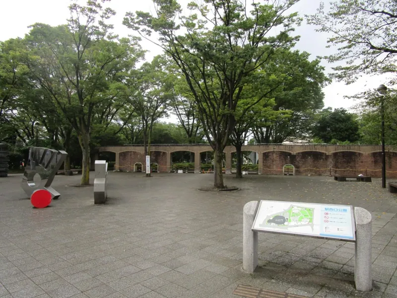 桶川駅西口公園