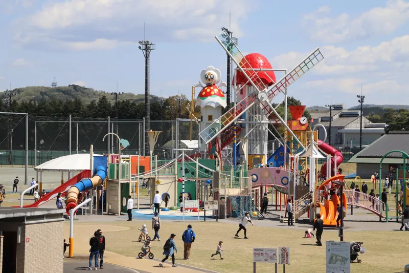 真岡ハイトラ運動公園 子ども広場