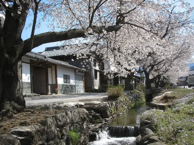 小幡の中小路と武家屋敷