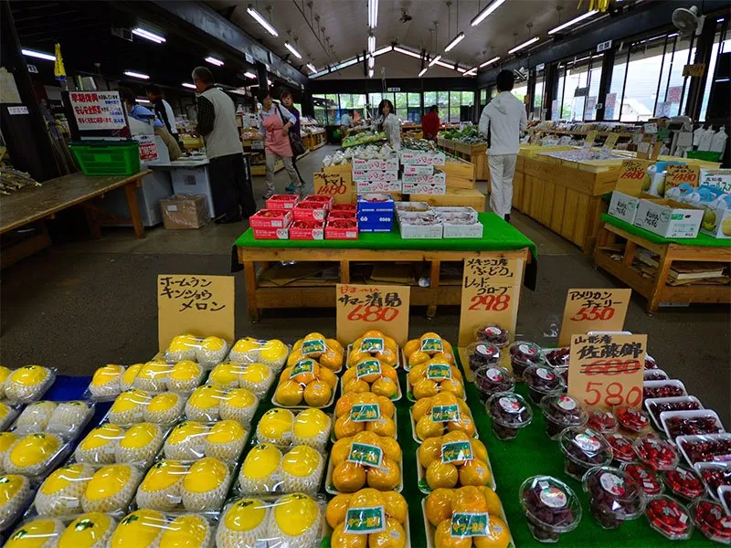 道の駅 みわ 野菜直売所 2