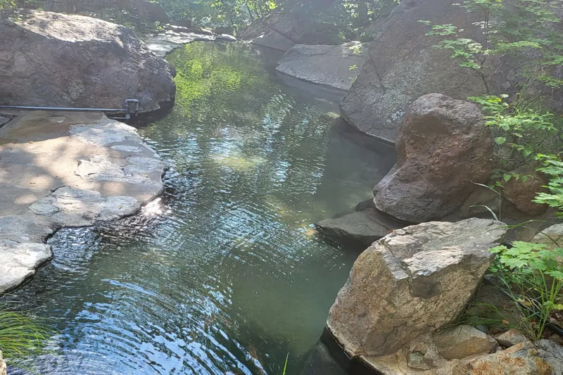 松川渓谷温泉滝の湯 しあわせの森 2