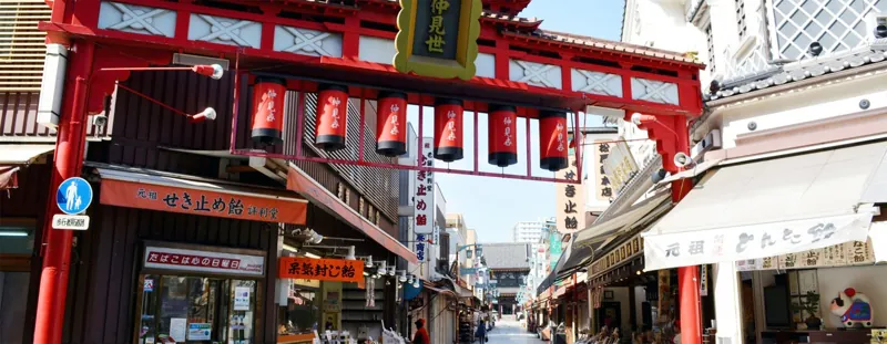 川崎大師 仲見世通り